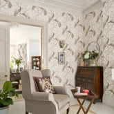 Laura Ashley Belvedere Wallpaper Soft Truffle